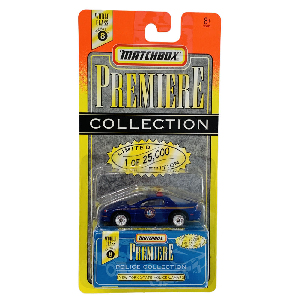 Matchbox Premiere World Class Series 8 New York State Police Camaro