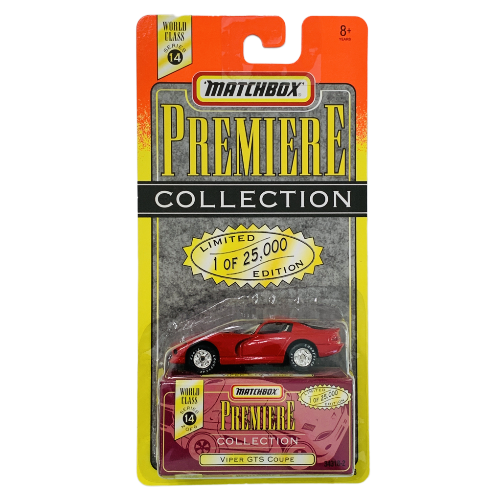 Matchbox Premiere World Class Series 14 Viper GTS Coupe