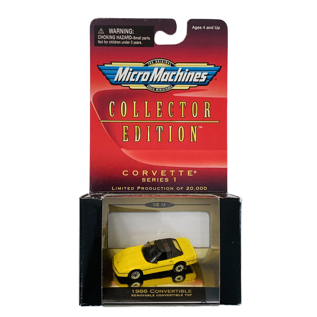 Micro Machines Collector Edition Corvette Series 1 1986 Convertible