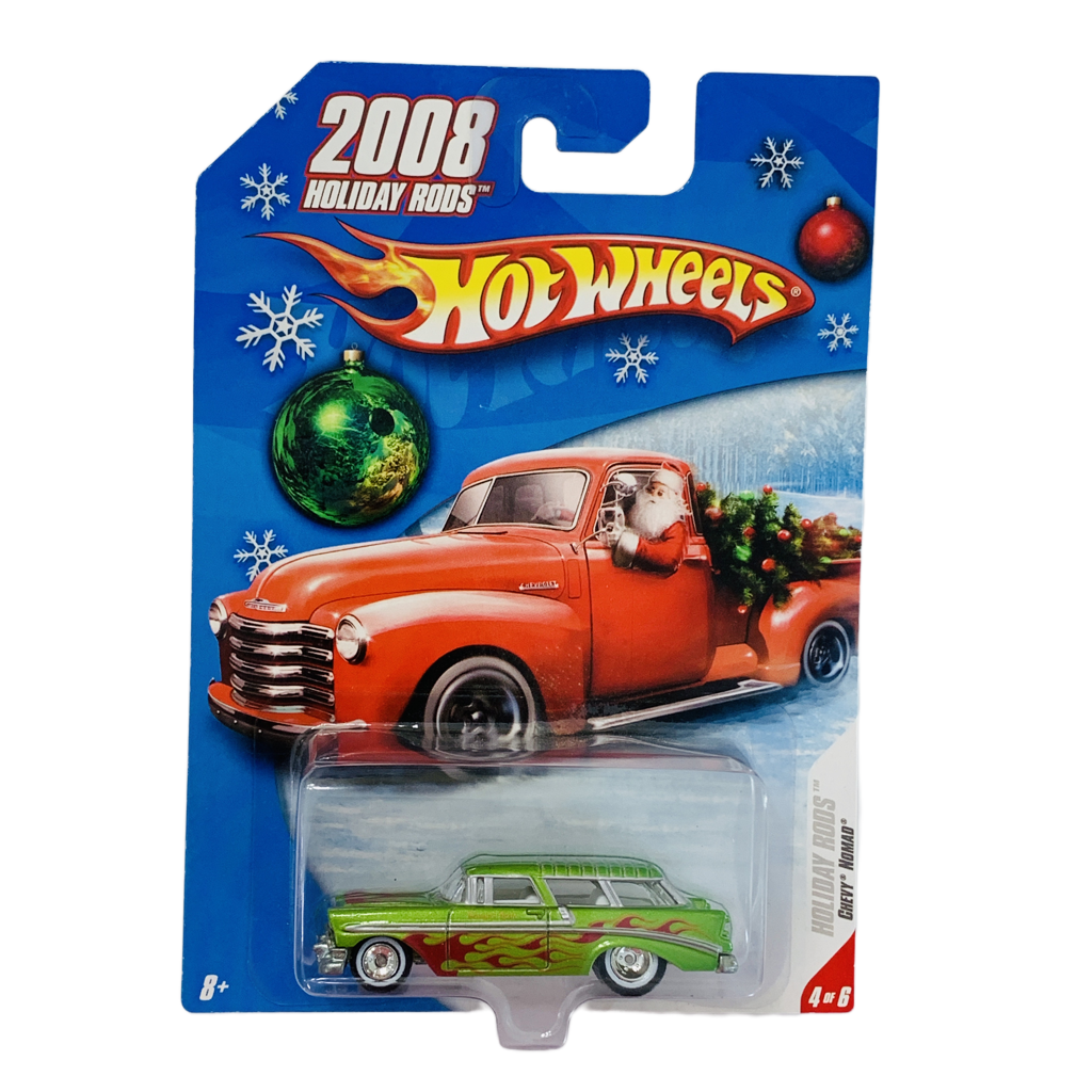 Hot Wheels 2008 Holiday Rods Chevy Nomad - Green