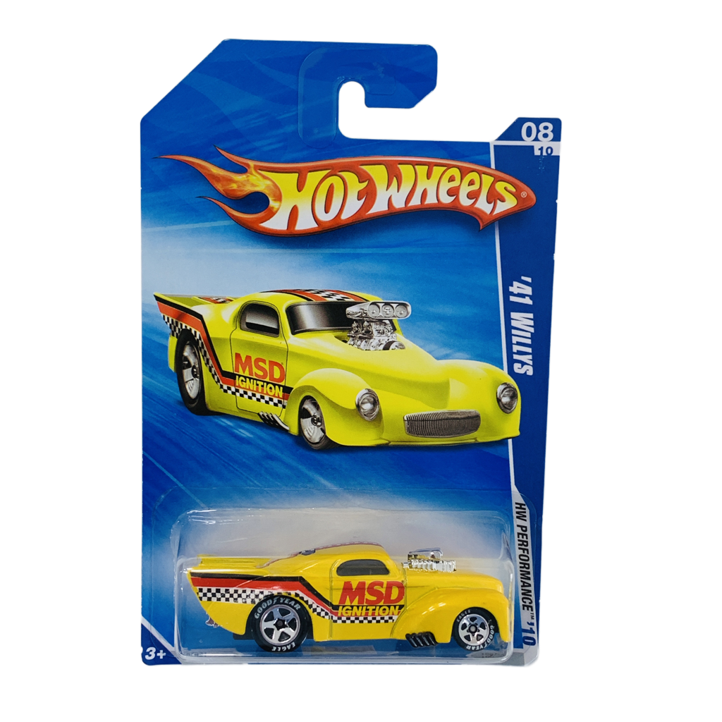 Hot Wheels #106 '41 Willys - Goodyear Tires