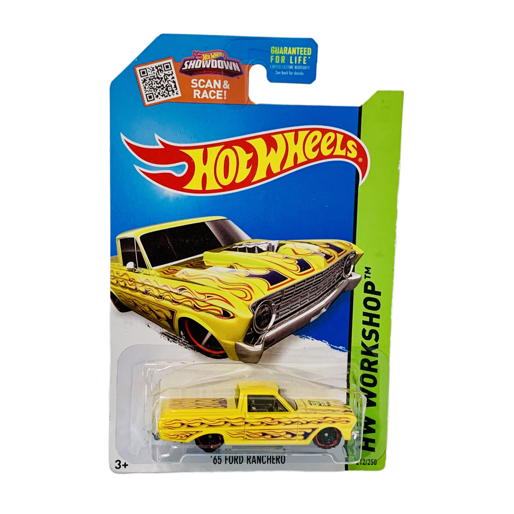 Hot Wheels #212 '65 Ford Ranchero - Bent Blister