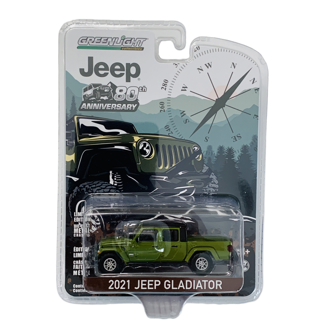 Greenlight Jeep 80th Anniversary 2021 Jeep Gladiator