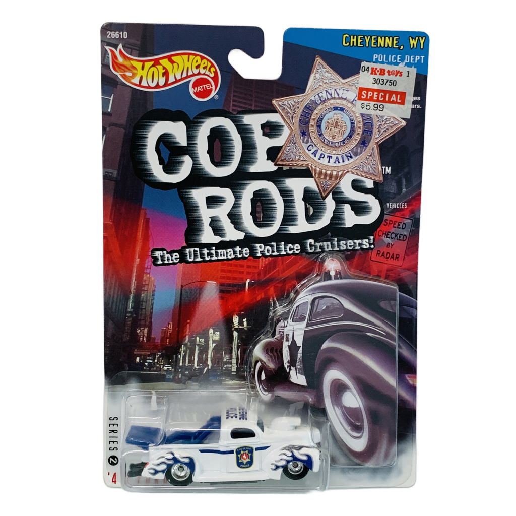 Hot Wheels Cop Rods Cheyenne, WY '40 Ford