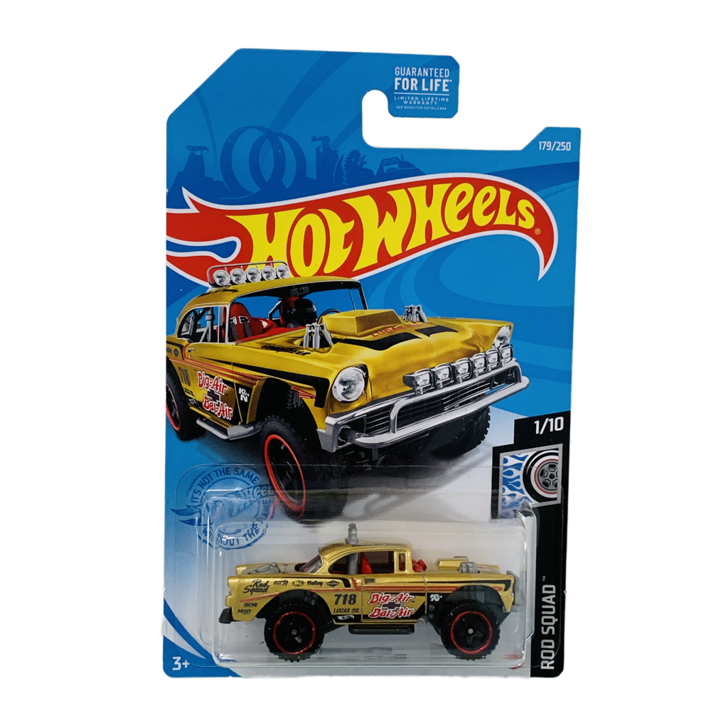 Hot Wheels #179 Big-Air Bel-Air - Gold - Gamestop Exclusive