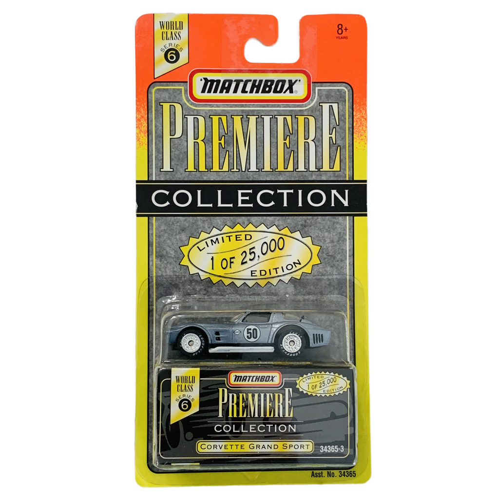 Matchbox Premiere World Class Corvette Grand Sport - Grey