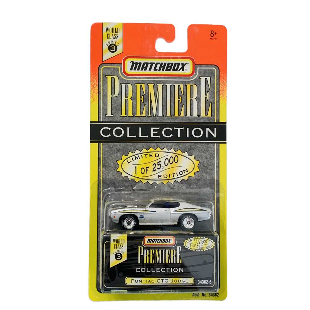 Matchbox Premiere World Class Pontiac GTO Judge - Silver