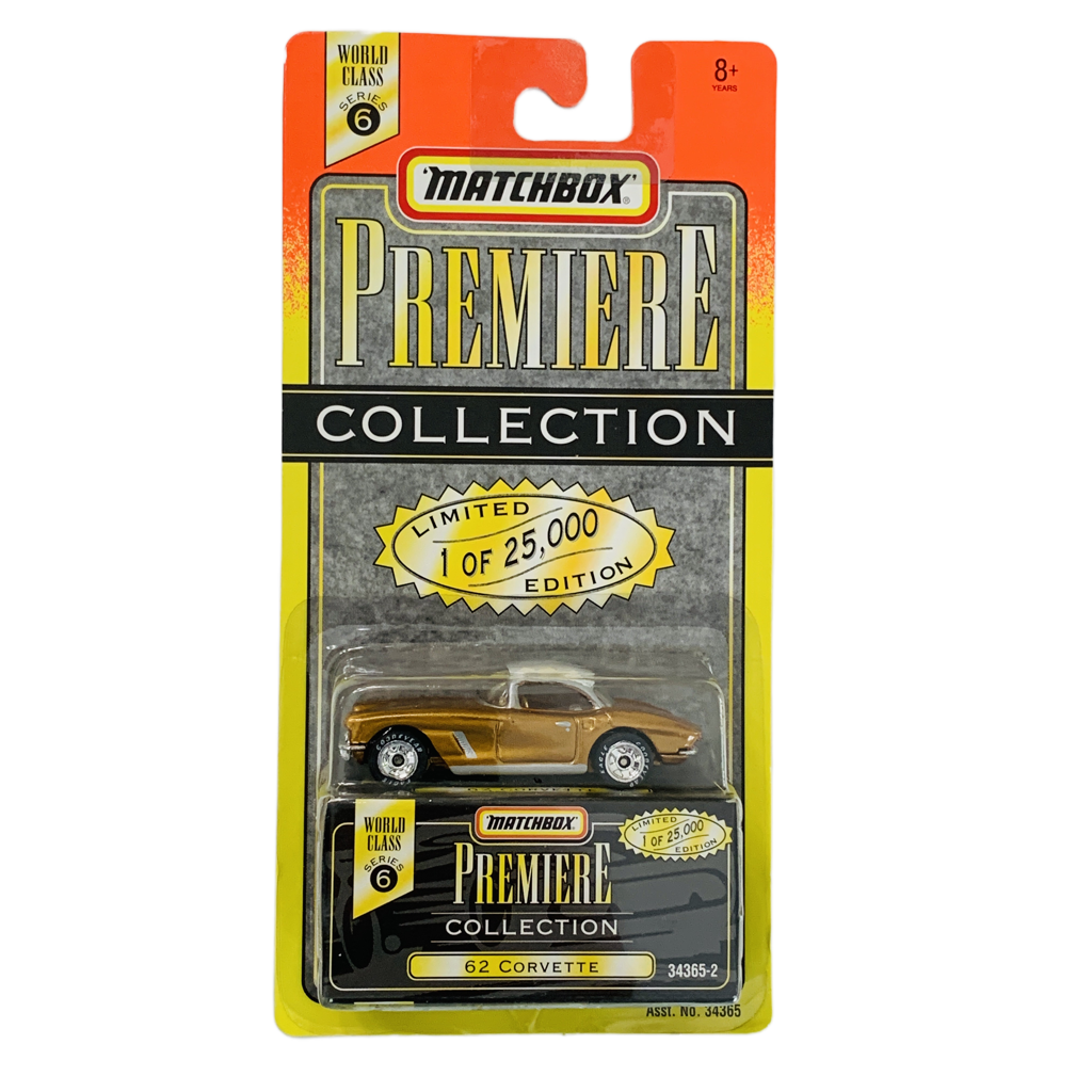 Matchbox Premiere World Class '62 Corvette - Gold