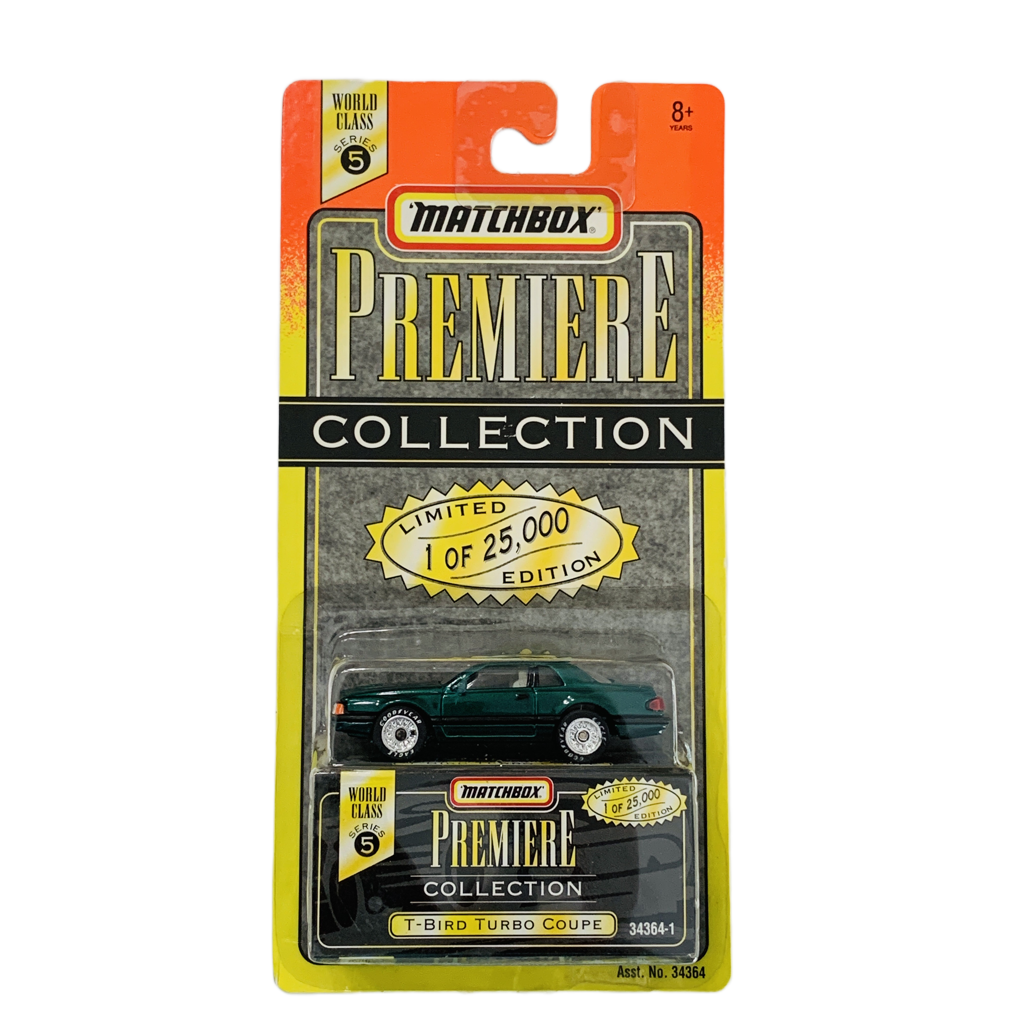 Matchbox Premiere World Class T-Bird Turbo Coupe - Green