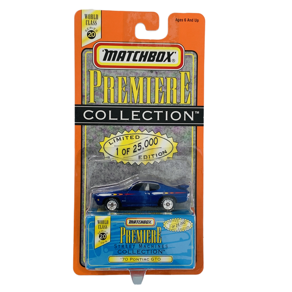 Matchbox Premiere World Class '70 Pontiac GTO - Blue