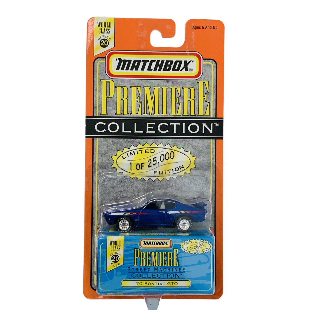 Matchbox Premiere World Class '70 Pontiac GTO - Blue