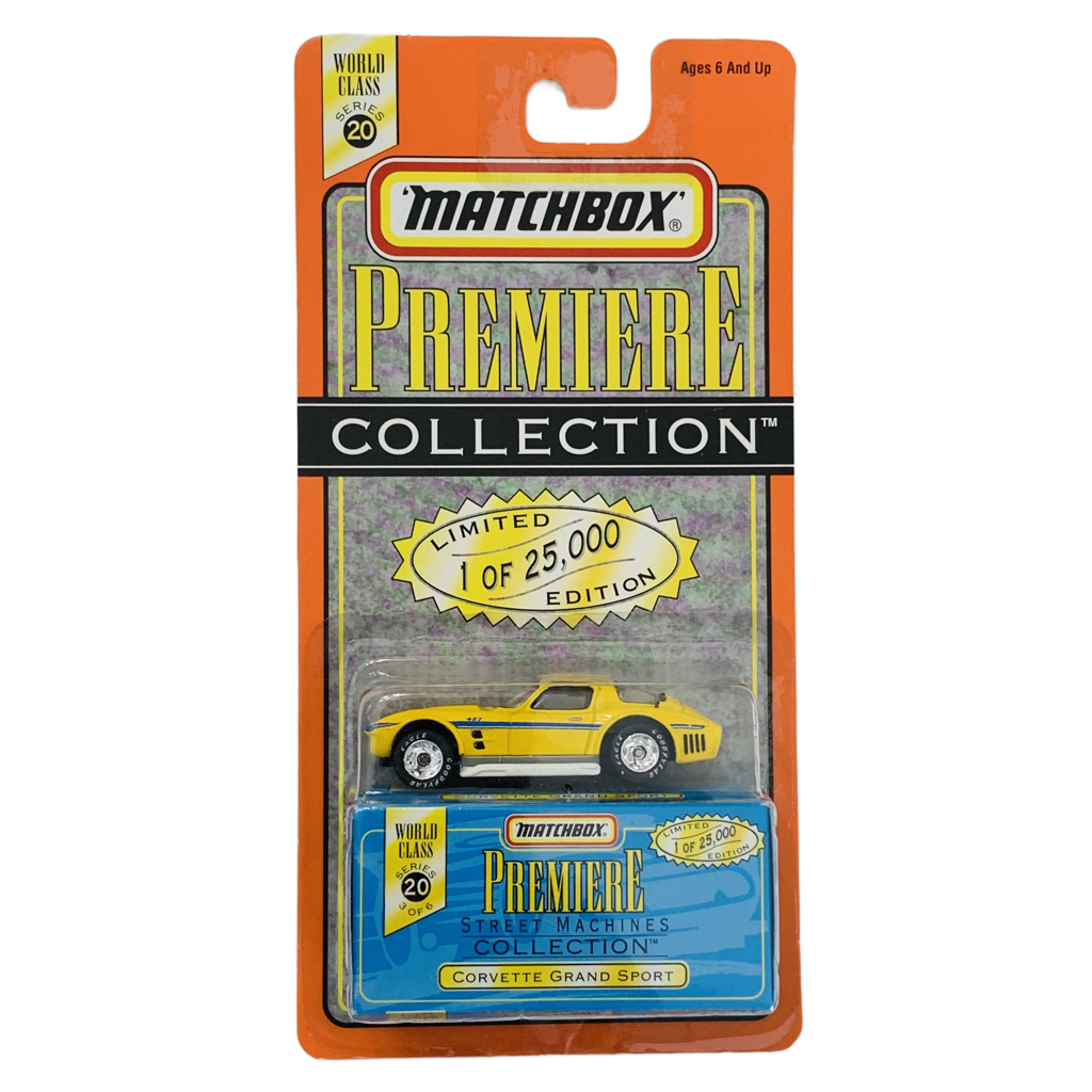 Matchbox Premiere World Class Corvette Grand Sport - Yellow