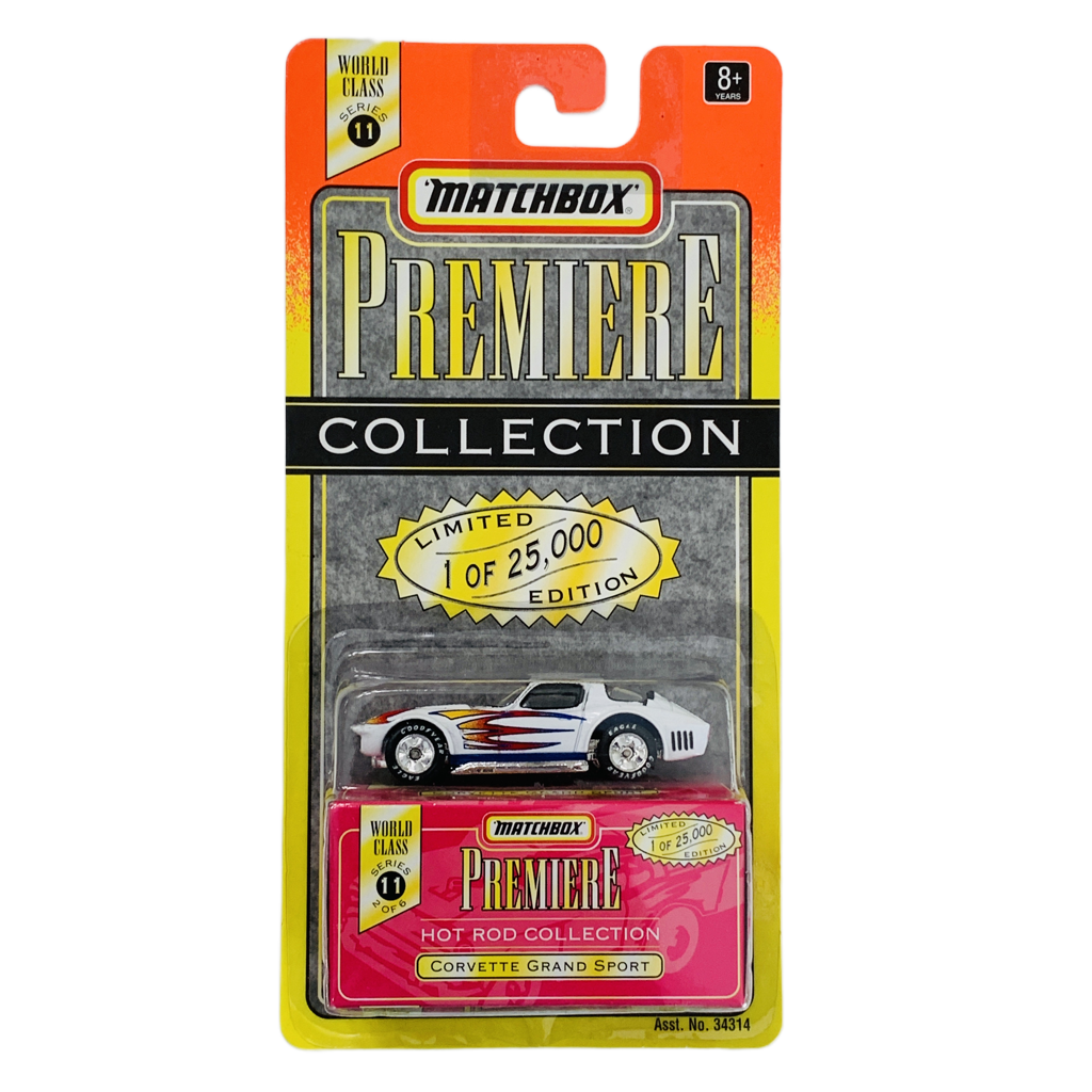 Matchbox Premiere World Class Corvette Grand Sport - White