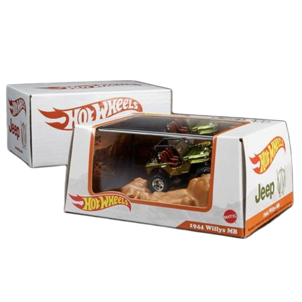 Hot Wheels Redline Club 1944 Jeep Willys MB - Green