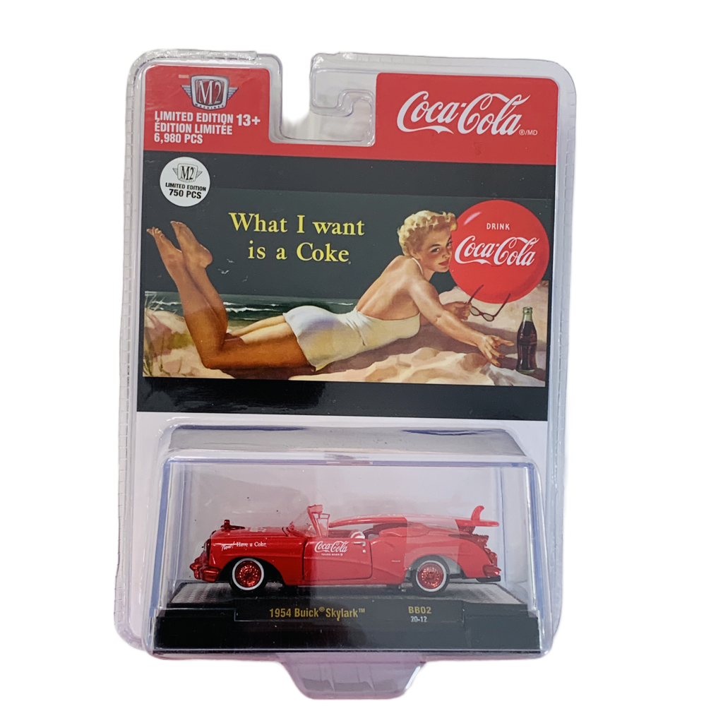 M2 Machines Coca-Cola 1954 Buick Skylark Chase BB02 - 1 of 750