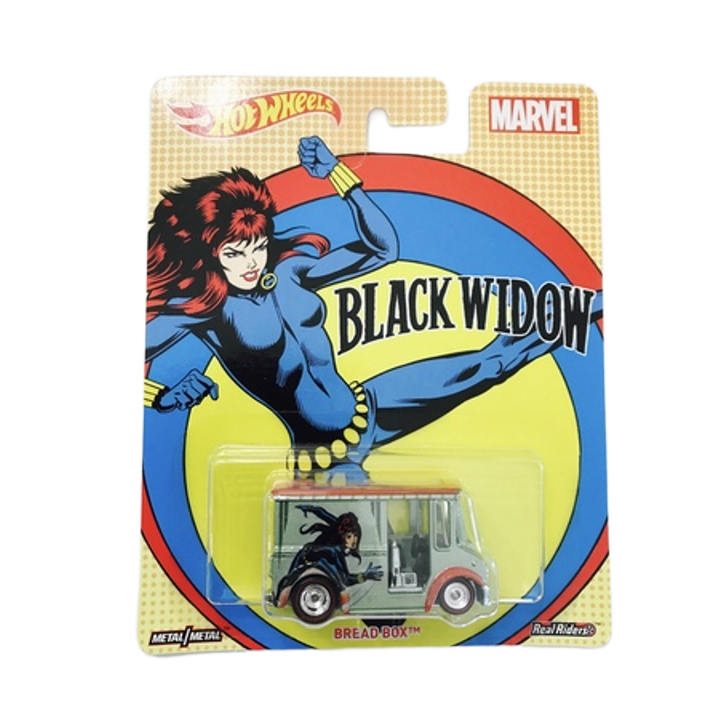 Hot Wheels Marvel Black Widow Bread Box