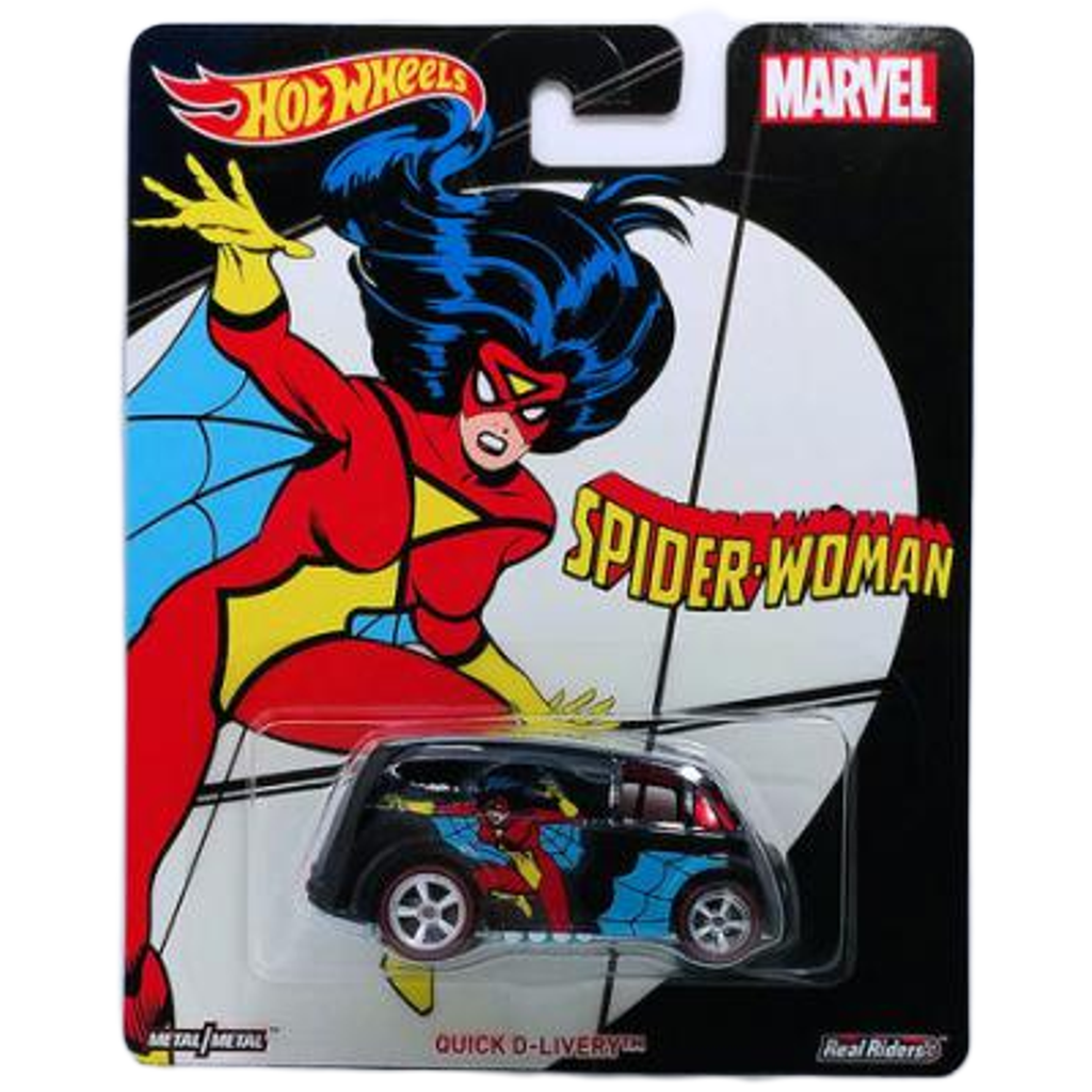 Hot Wheels Marvel Spider-Woman Quick D-Livery