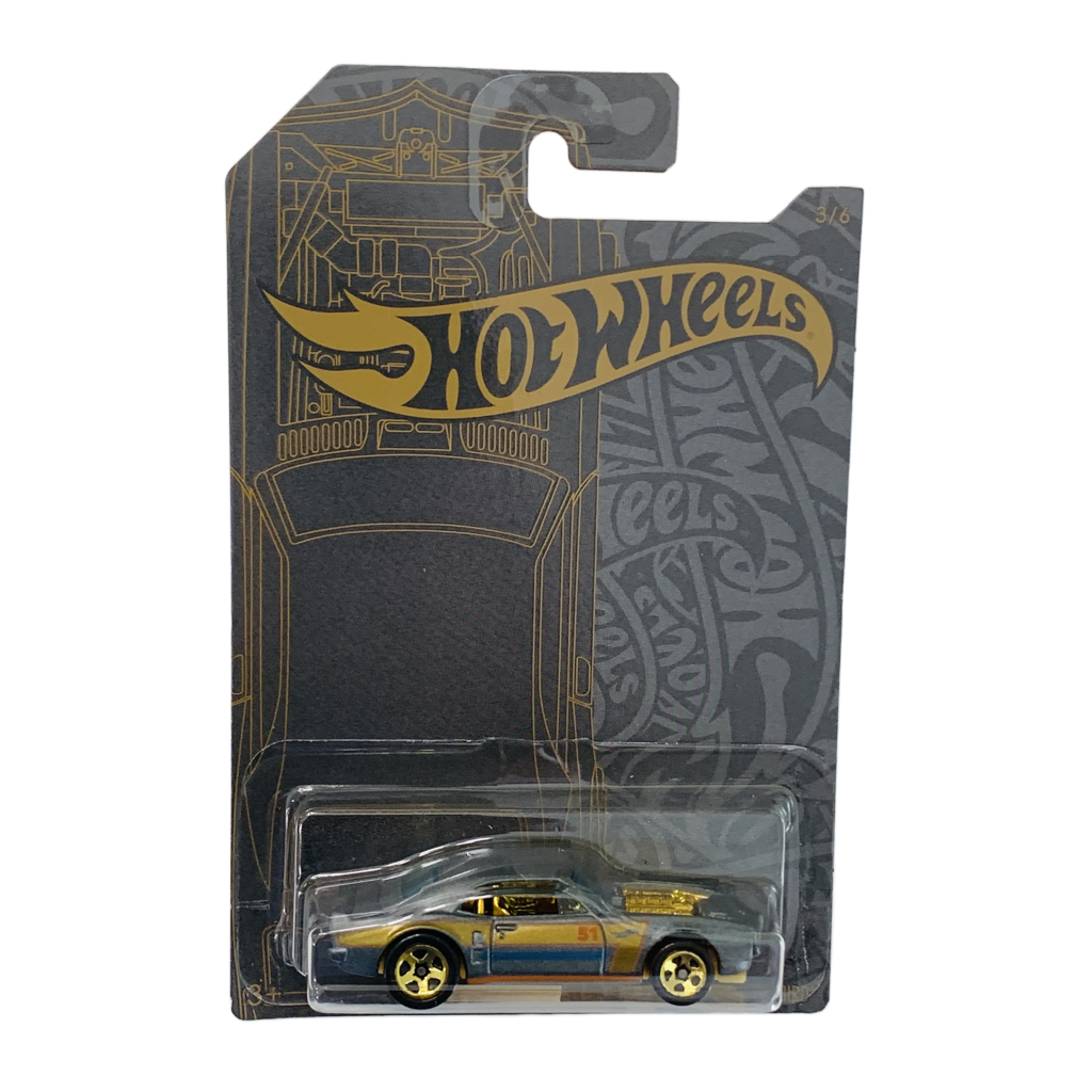 Hot Wheels 51st Anniversary Satin & Chrome Custom '67 Pontiac Firebird