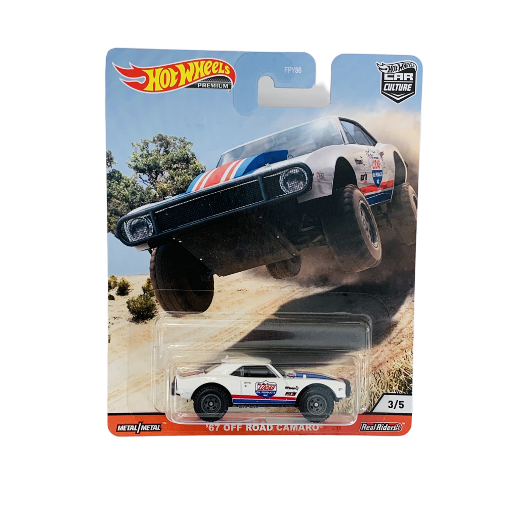 Hot Wheels Premium Car Culture Wild Terrain '67 Off Road Camaro