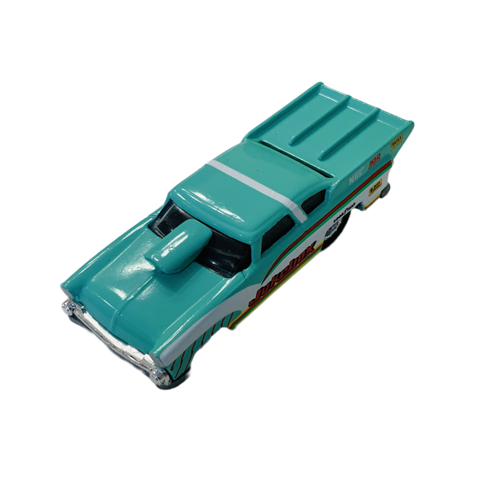 Johnny Lightning Jukebox Dragster - Teal