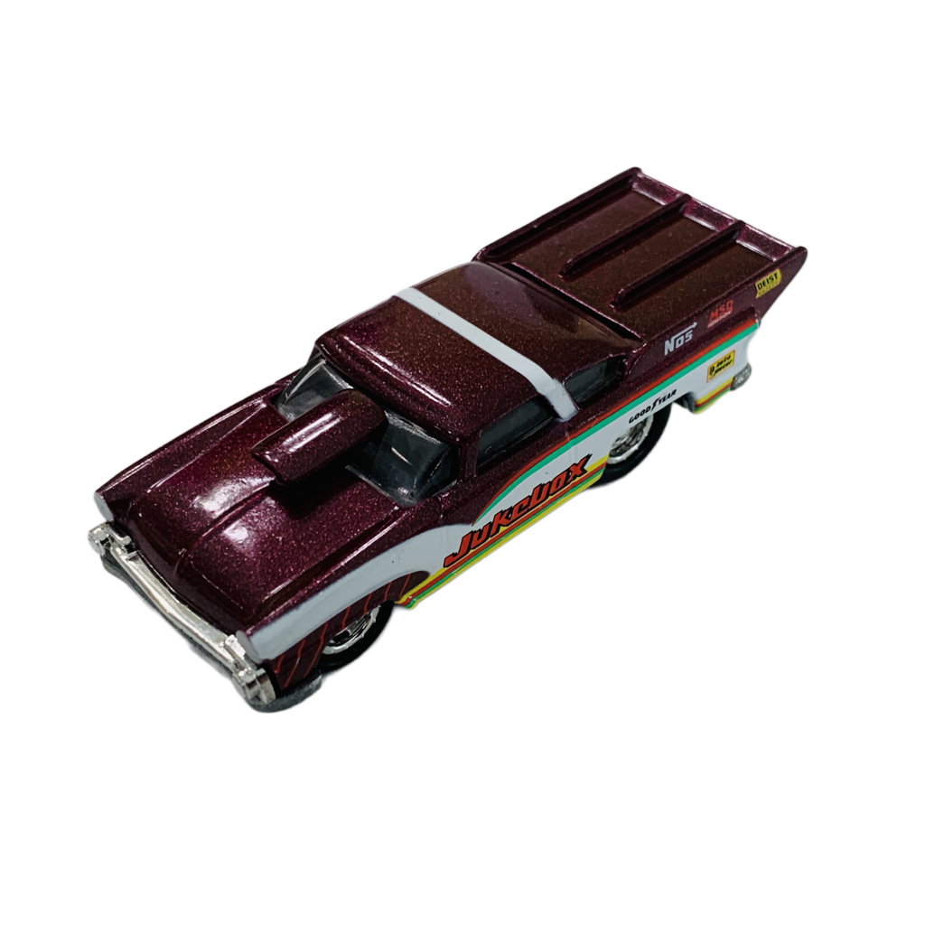 Johnny Lightning Jukebox Dragster - Maroon