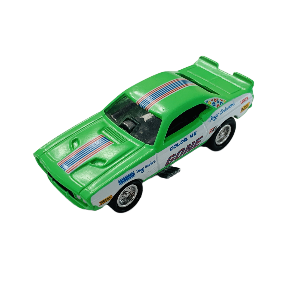 Johnny Lightning Color Me Gone Dragster - Green/White