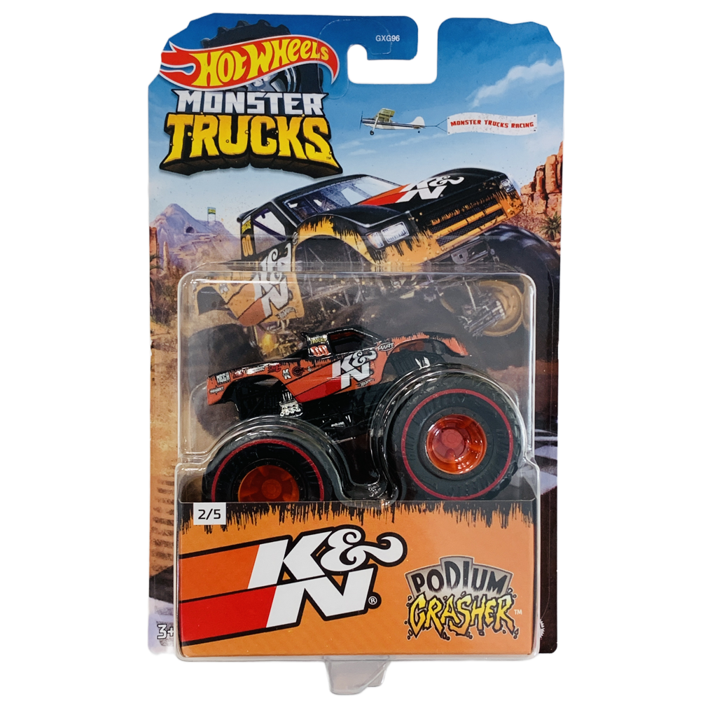 Hot Wheels Monster Trucks K&N Podium Crasher