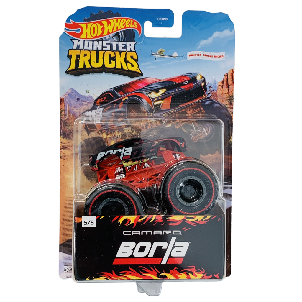 Hot Wheels Monster Trucks Camaro Borla