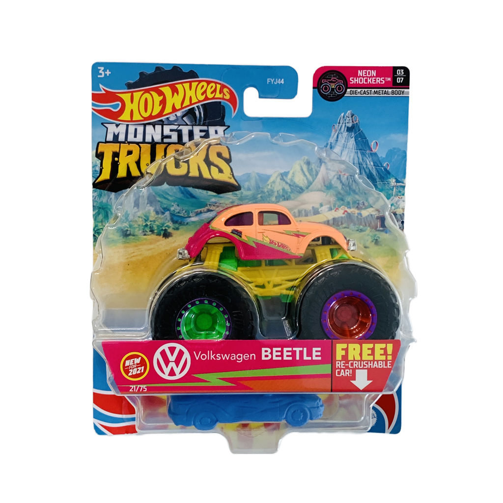 Hot Wheels Monster Trucks Volkswagen Beetle