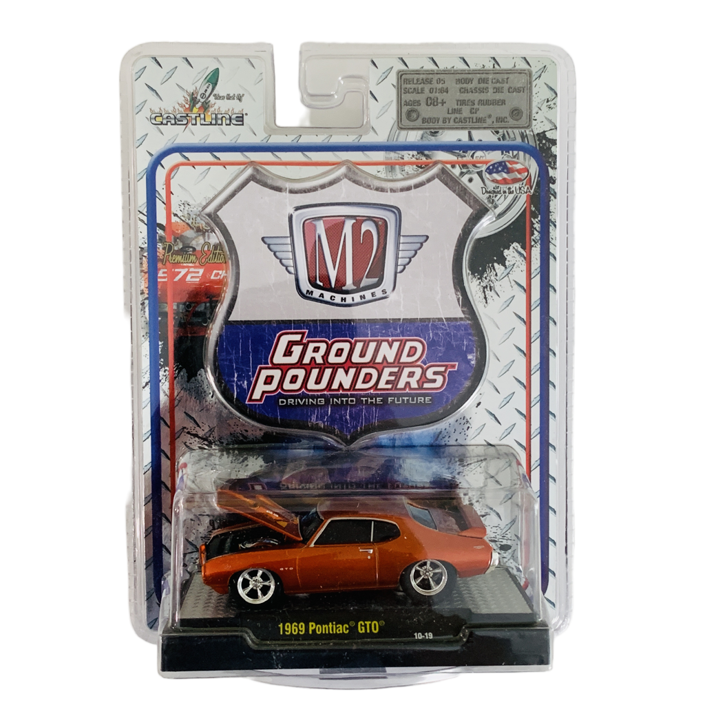 M2 Machines Ground Pounders 1969 Pontiac GTO