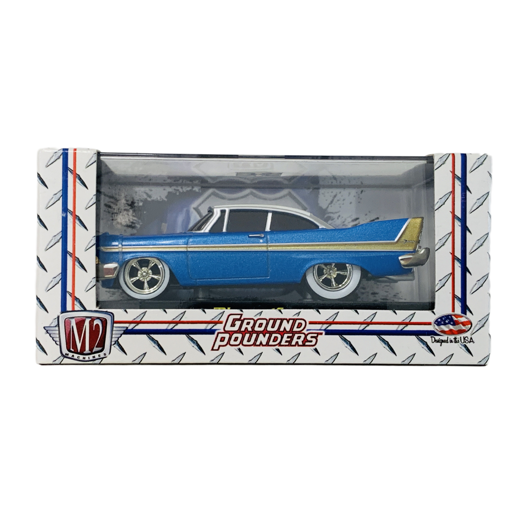 M2 Machines Ground-Pounders 1958 Plymouth Fury 10-10