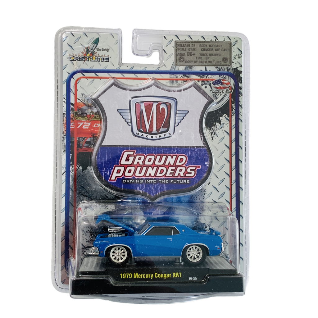 M2 Machines Ground Pounders 1970 Mercury Cougar XR7  R05