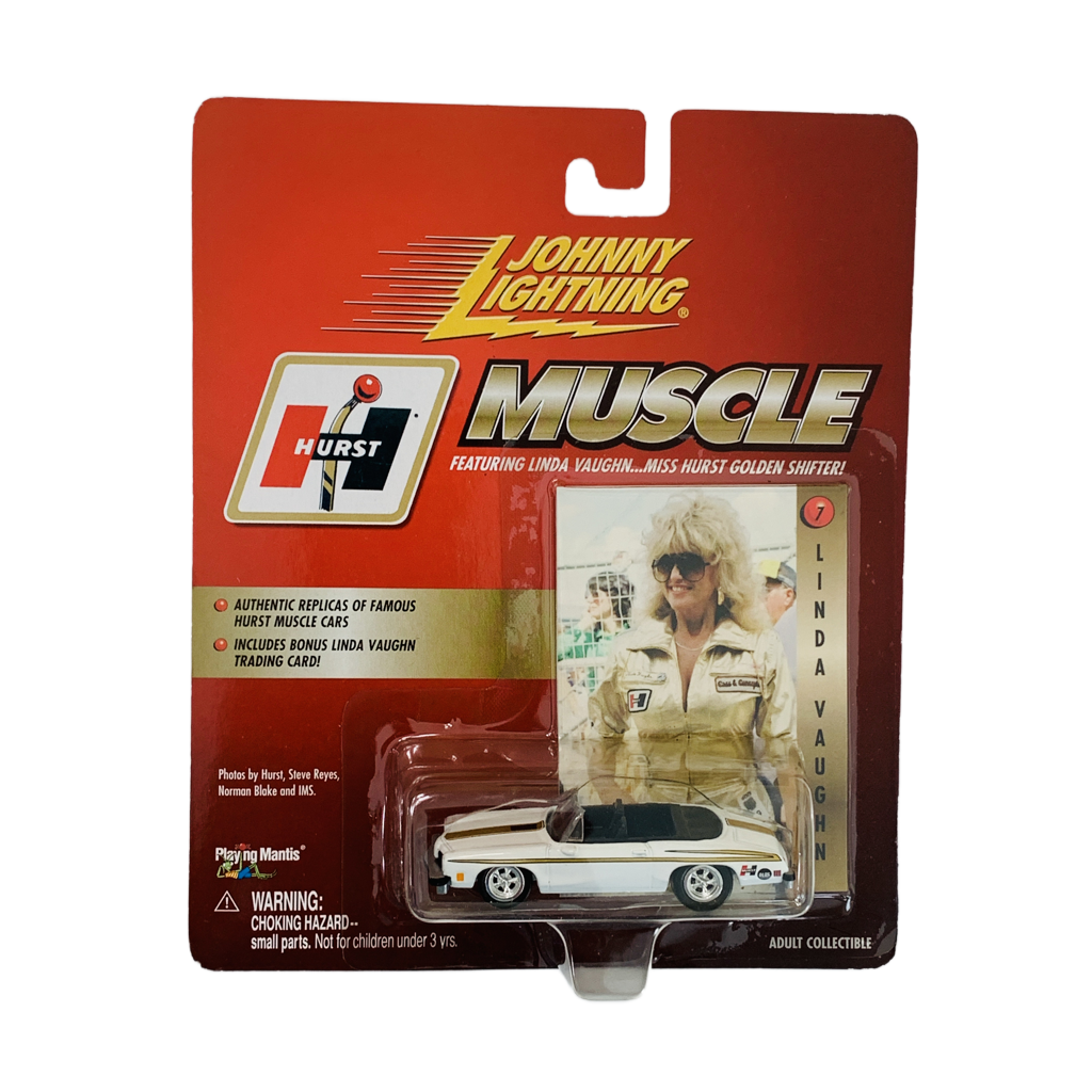 Johnny Lightning Hurst Muscle Linda Vaughn 1974 Hurst Olds Convertible