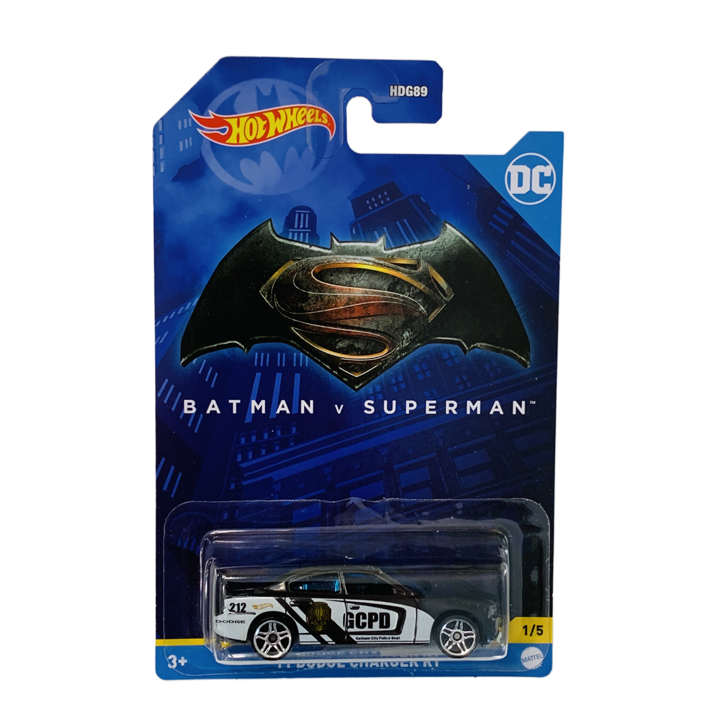 Hot Wheels DC Comics Batman V Superman '11 Dodge Charger RT