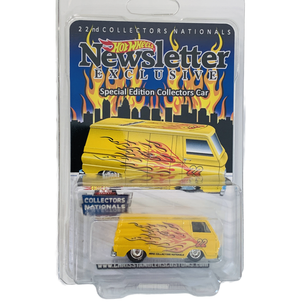 Hot Wheels Nationals Newsletter Dodge A100 - Detached Blister