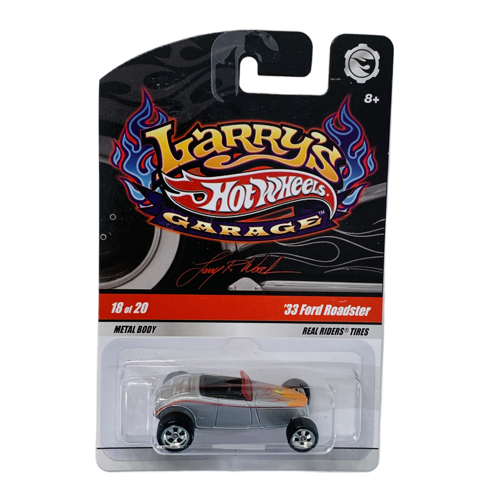 Hot Wheels Larry's Garage '33 Ford Roadster - Silver