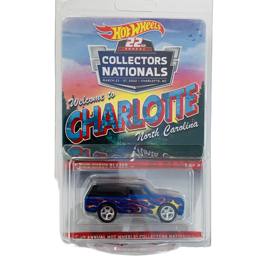 Hot Wheels 2022 Charlotte Nationals '70 2WD Chevy Blazer - 4219/6200