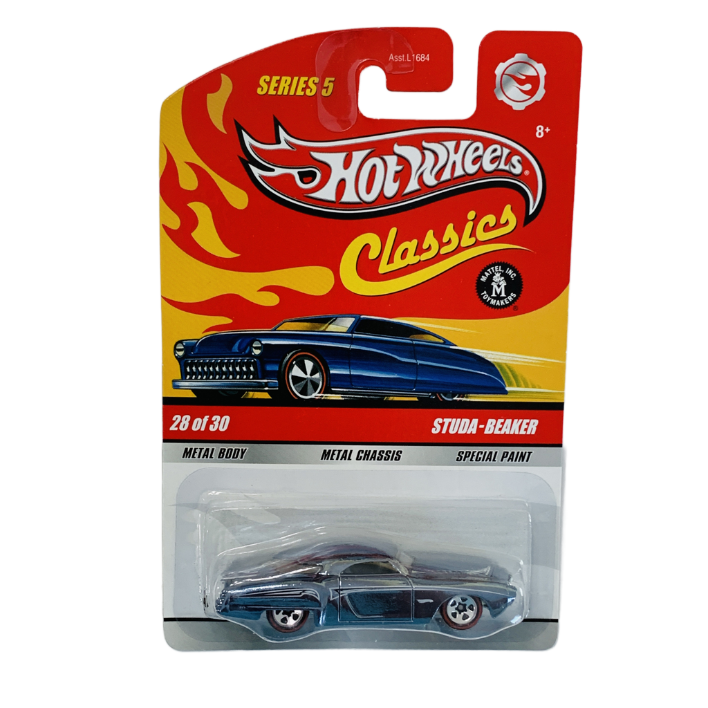 Hot Wheels Classics Series 5 Stud-Beaker - Ice Blue