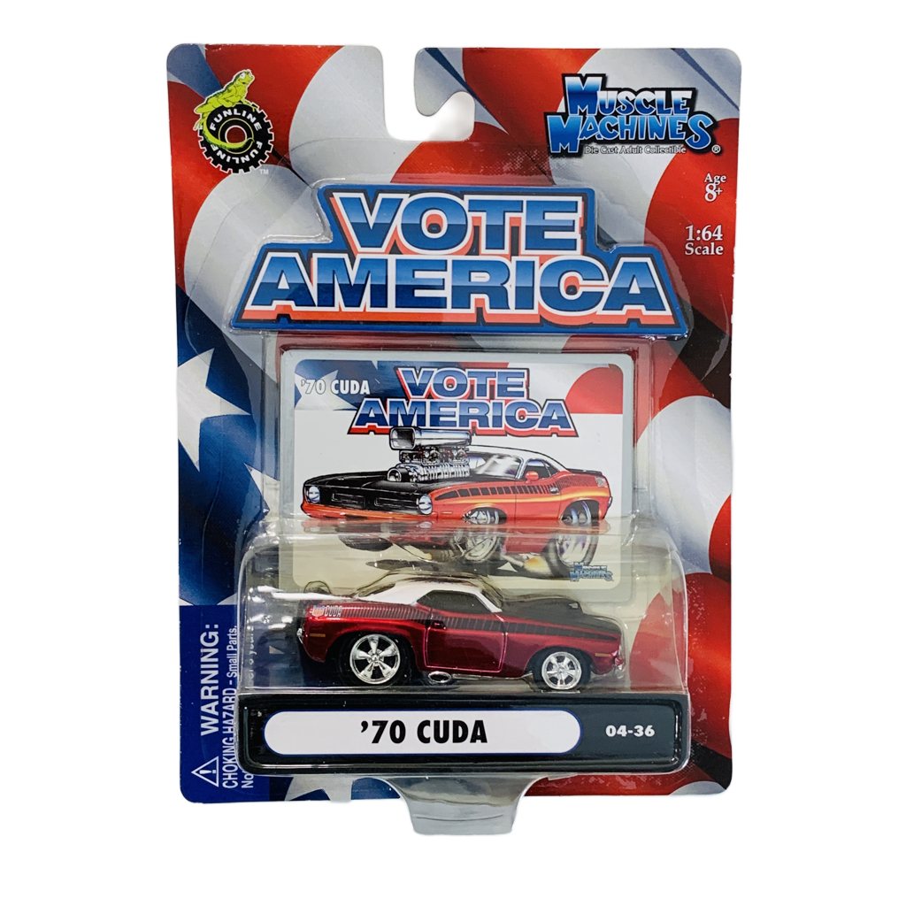 Muscle Machines Vote America '70 Cuda 04-36