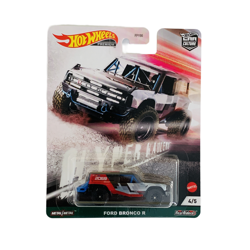 Hot Wheels Premium Hyper Haulers Ford Bronco R