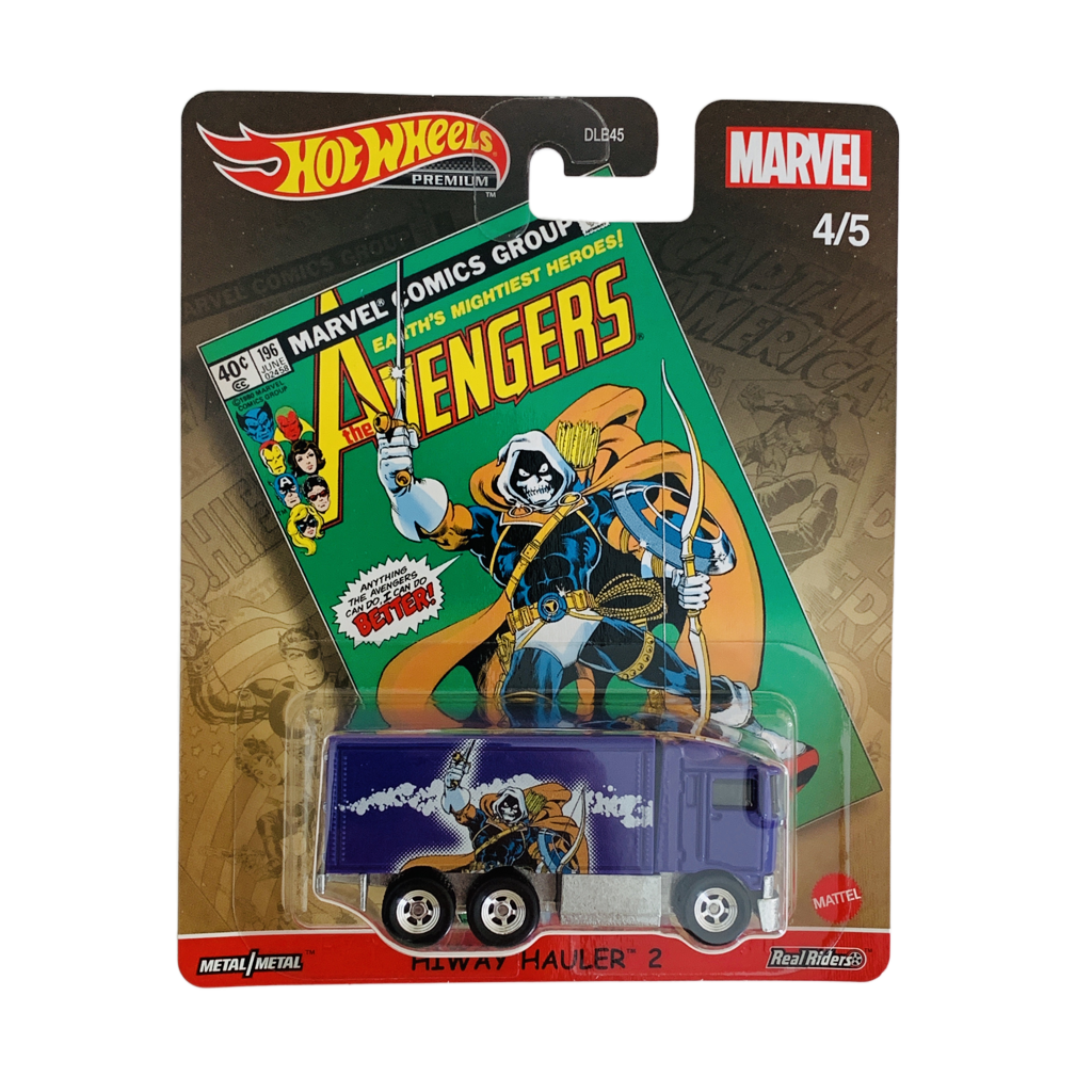 Hot Wheels Premium Marvel The Avengers Hiway Hauler 2