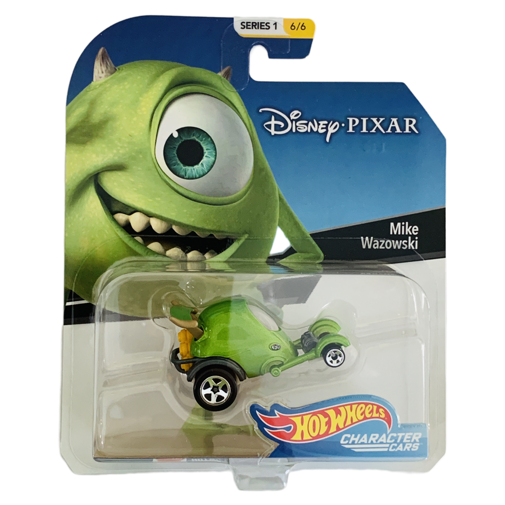 Hot Wheels Series 1 Disney Pixar Character Cars Mike Wazowski