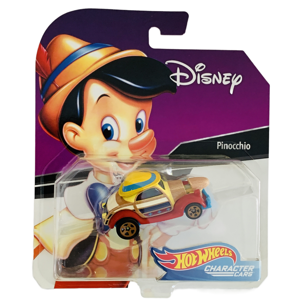 Hot Wheels Series 2 Disney Character Cars Pinocchio