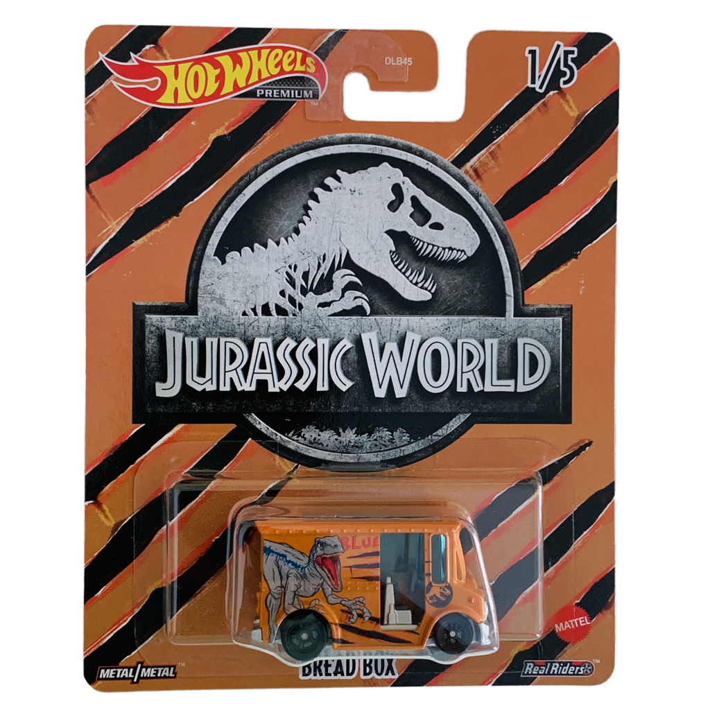 Hot Wheels Premium Jurassic World Bread Box