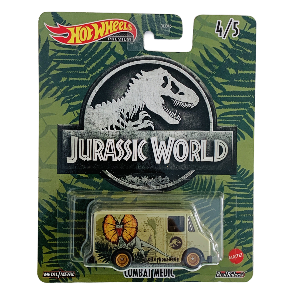 Hot Wheels Premium Jurassic World Combat Medic