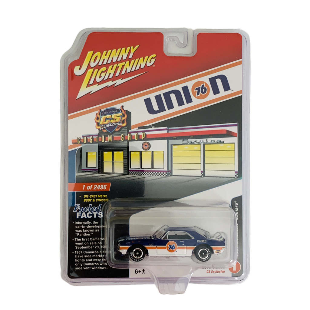 Johnny Lightning Chris Stangler Customs Union 76 1967 Chevrolet Camaro