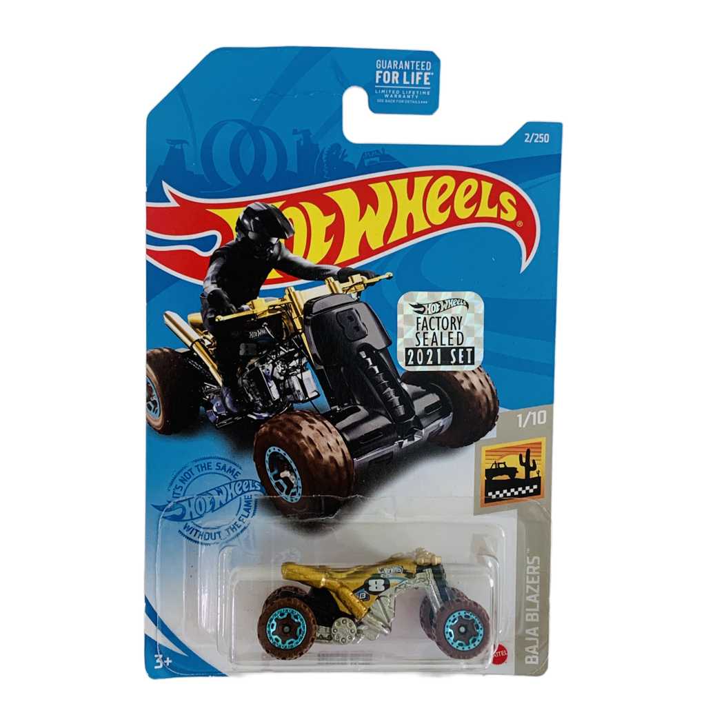 Hot Wheels 2021 Factory Set #2 Quad Rod - Gold