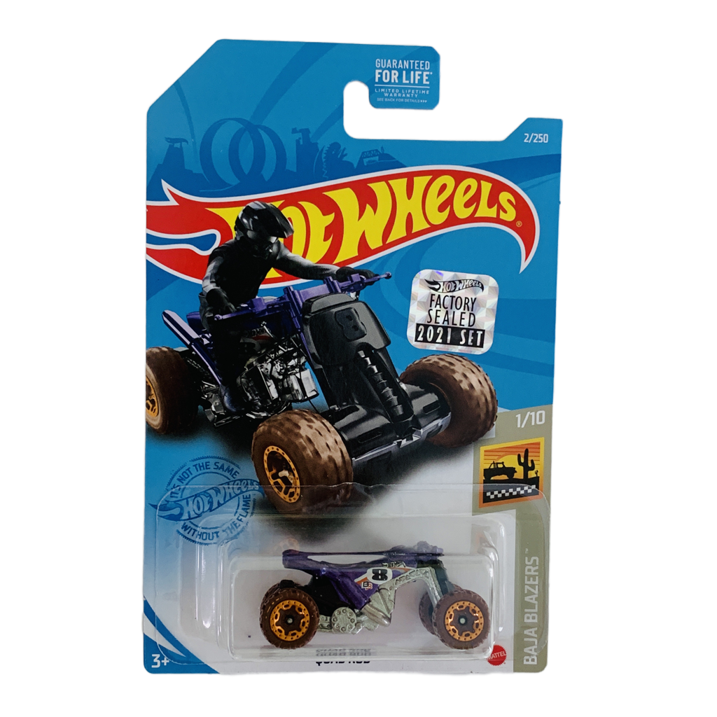 Hot Wheels 2021 Factory Set #2 Quad Rod - Purple