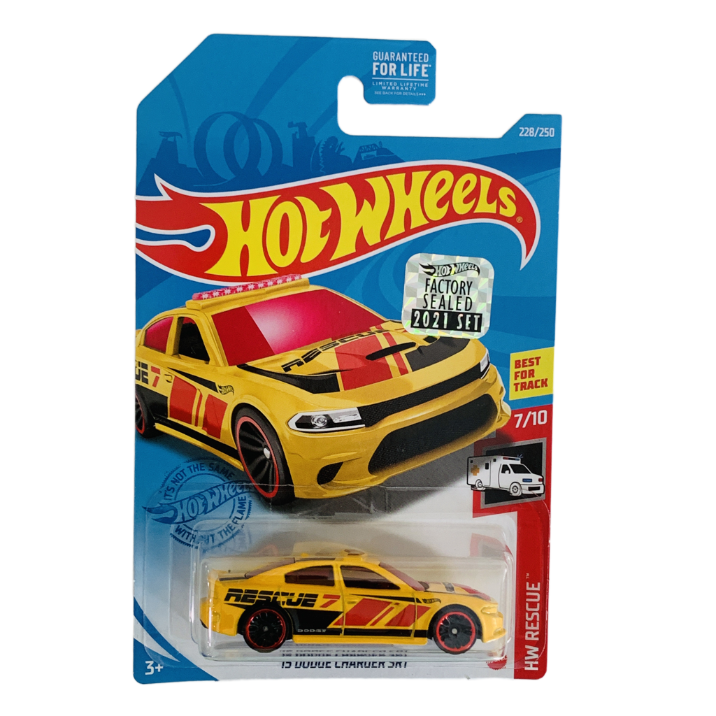 Hot Wheels 2021 Factory Set #228 '15 Dodge Charger SRT