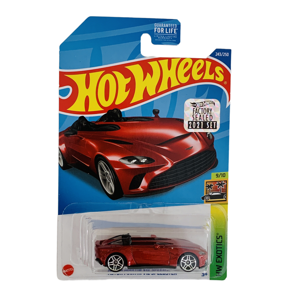 Hot Wheels 2021 Factory Set #243 Aston Martin V12 Speedster